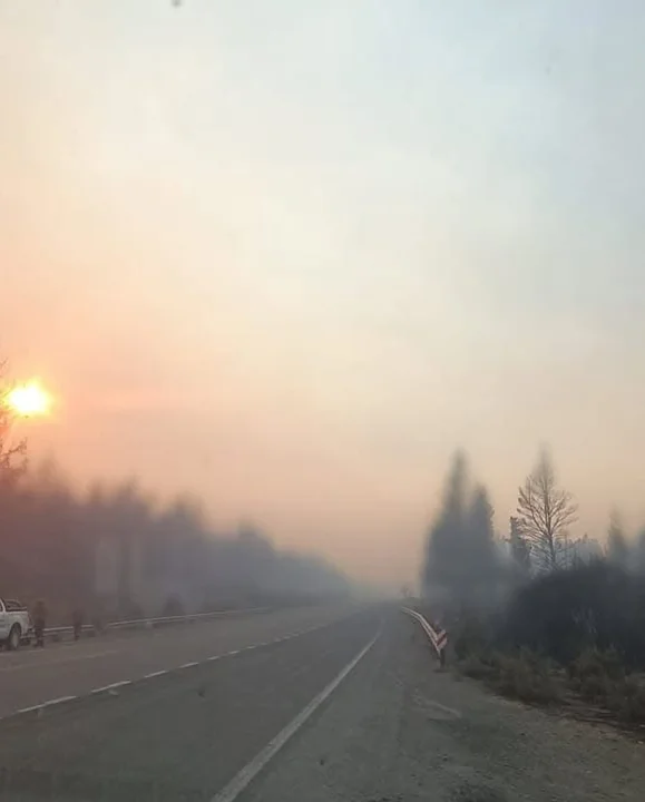 El fuego en Chubut no cesa