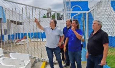 Nuevas obras del club Racing de Nueva Italia