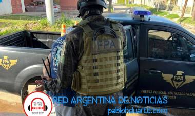 Incautaron más de 3 millones en un allanamiento