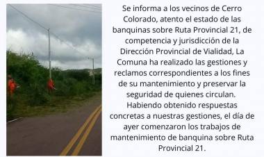 INFORMA COMUNA DE CERRO COLORADO