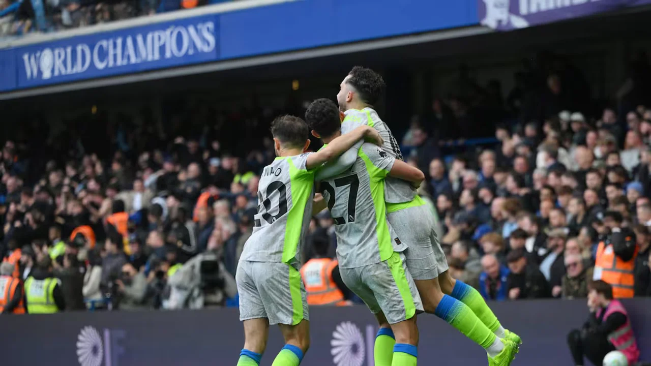 El Manchester City goleó al Chelsea 