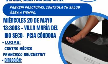 ¡ATENCIÓN NORTE CORDOBÉS!