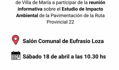 INFORMA COMUNA DE EUFRASIO LOZA