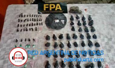 Desarticulan banda narco