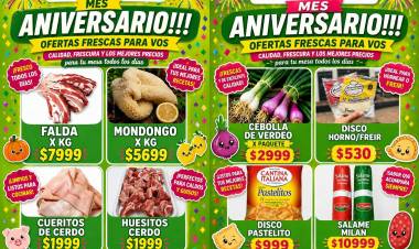 Ofertas aniversario