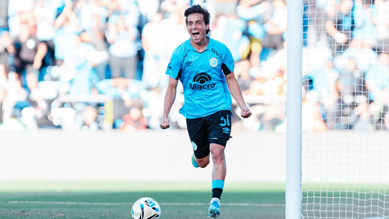 Belgrano goleó a Sarmiento