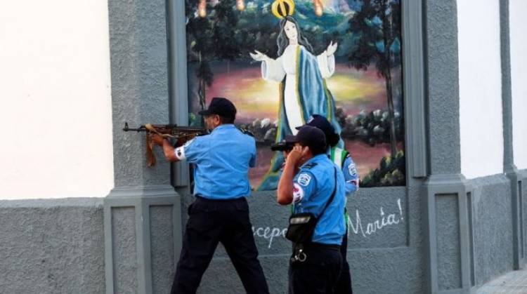 CASI 300 MUERTOS YA,  POR LAS PROTESTAS EN NICARAGUA 