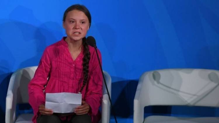 Cambio climatico: el desafiante discurso de la adolescente sueca ante los líderes mundiales