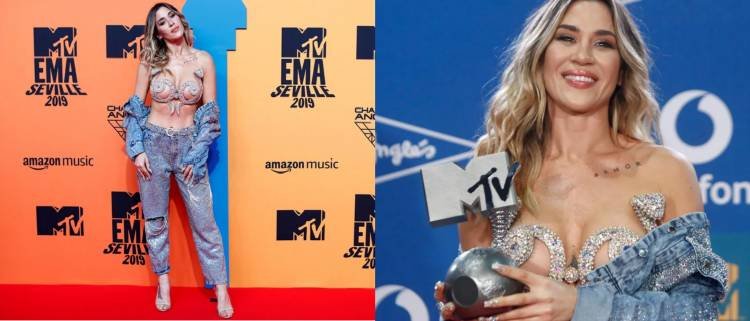 MTV EMA: Jimena Barón le ganó a Tini Stoessel y a Lali Espósito 