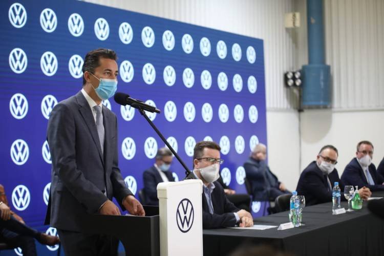 Volkswagen: Calvo destacó a Córdoba como centro mundial de producción automotriz