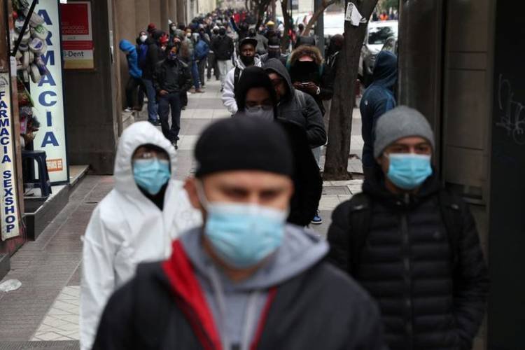 Chile reportó 113 nuevos muertos por coronavirus y los contagios ascienden a casi 280 mil