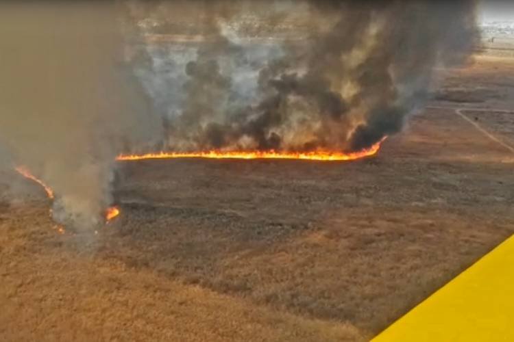 Incendios: controlaron un foco en Ñu Porá