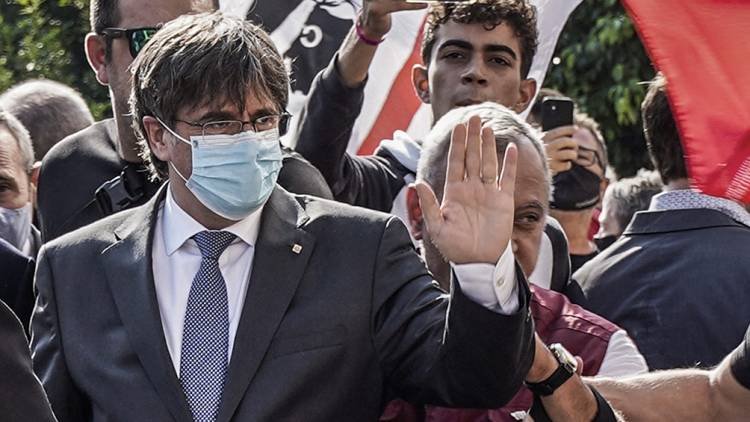 Italia suspendió la extradición de Carles Puigdemont