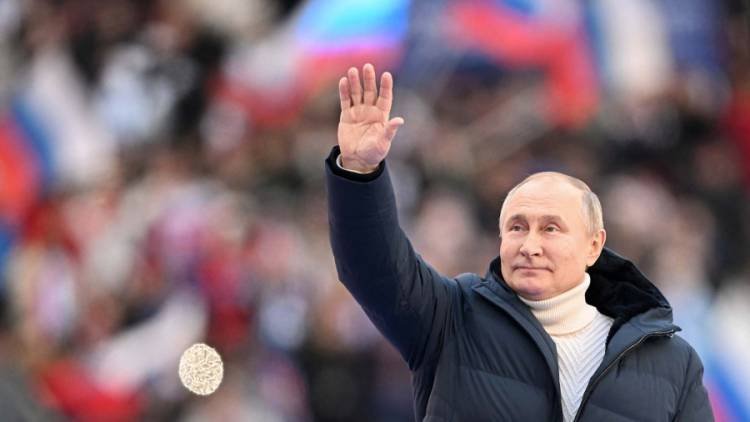 Putin alcanza un índice de aprobación del 80%