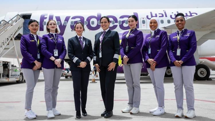 Arabia Saudita: primer vuelo con tripulación femenina