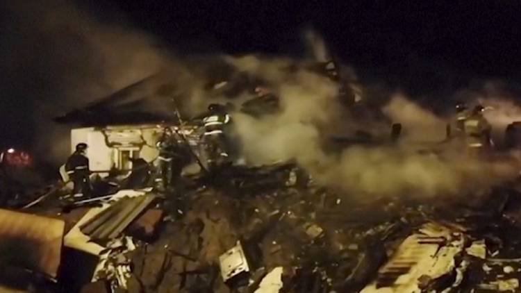 Siberia: Se estrelló un avión de guerra ruso