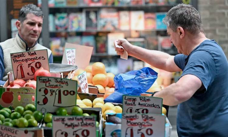 La inflación del Reino Unido subió, la más alta desde 1981