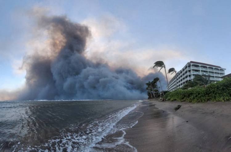 Murieron 110 personas por incendios en Hawái