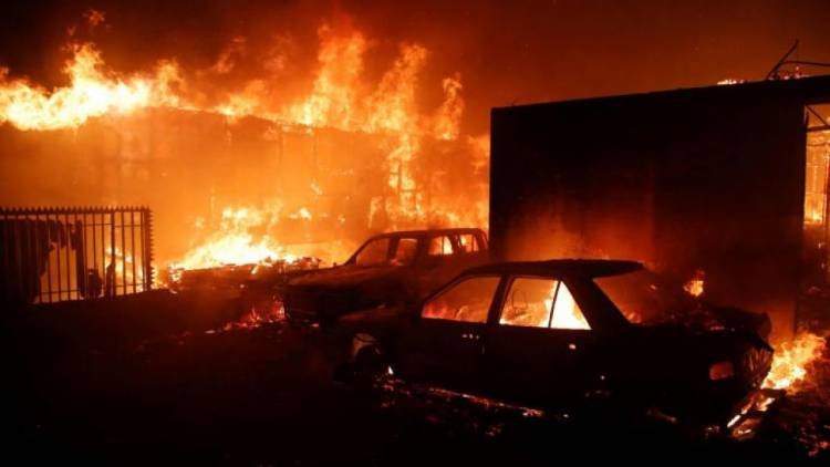 Casi un centenar de fallecidos por los incendios en Chile 