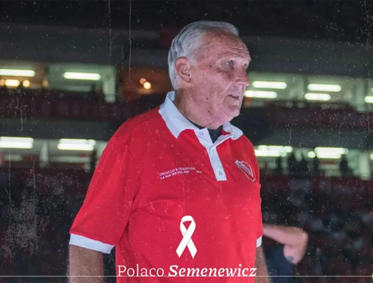 Murió el "Polaco" Semenewicz, gloria de Independiente