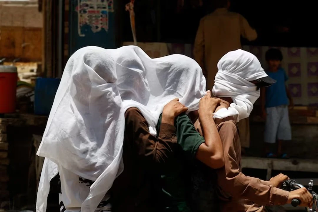 Pakistan con temperaturas que superan los 52 grados