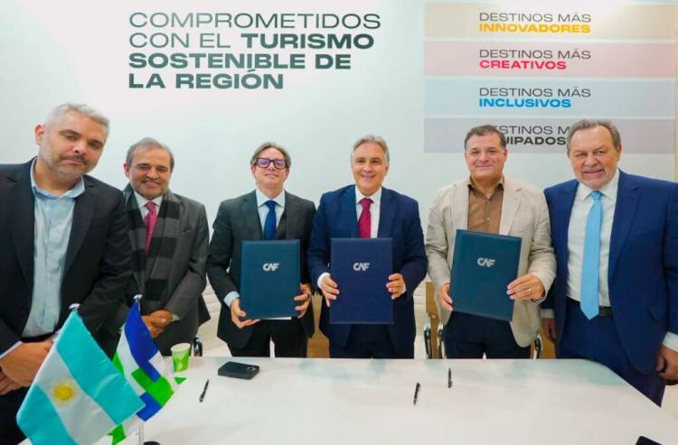 En Madrid, Llaryora firmó un importante convenio