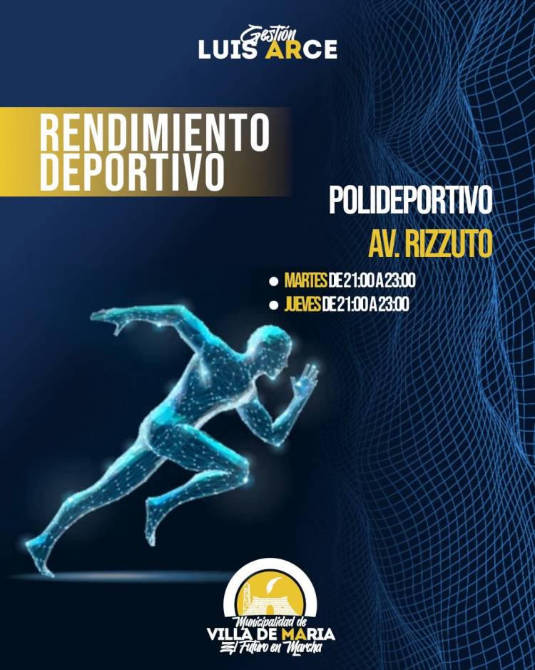 EL DEPORTE NOS UNE EN VILLA DE MARÍA