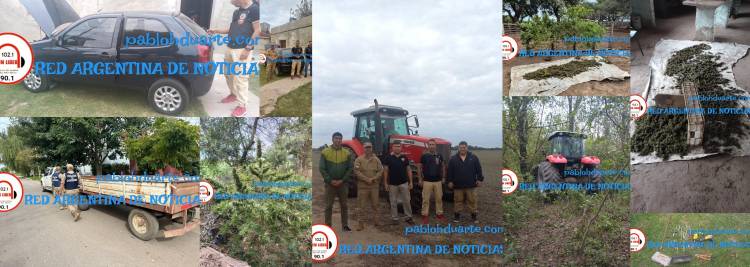 Importantes procedimientos de Patrulla Rural con millonarios secuestros