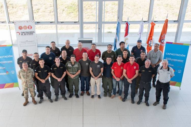 Incendios forestales: Córdoba recibió una capacitación internacional