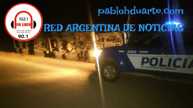 Vuelco en Rio Seco