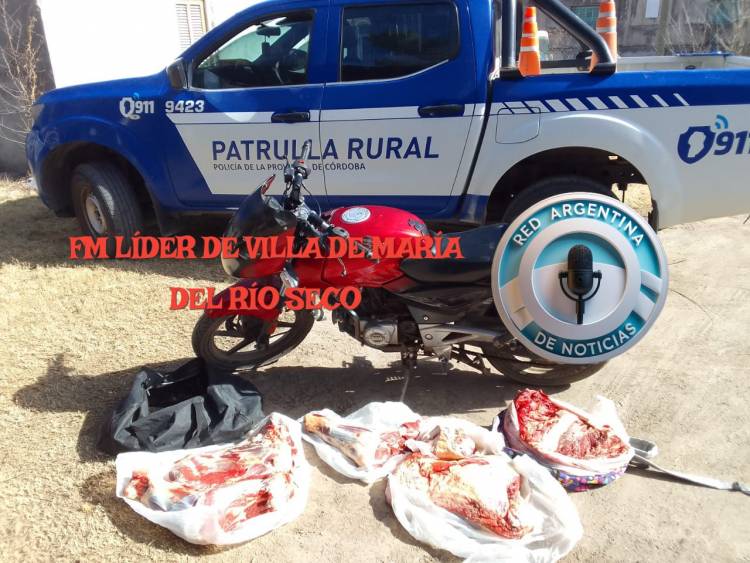 Aprehendidos por faenamiento clandestino