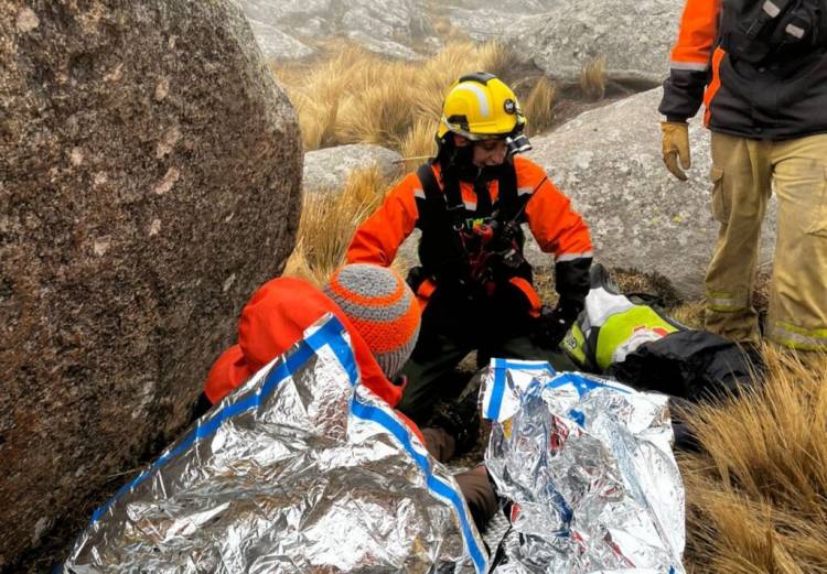 Rescate en el Cerro Champaquí