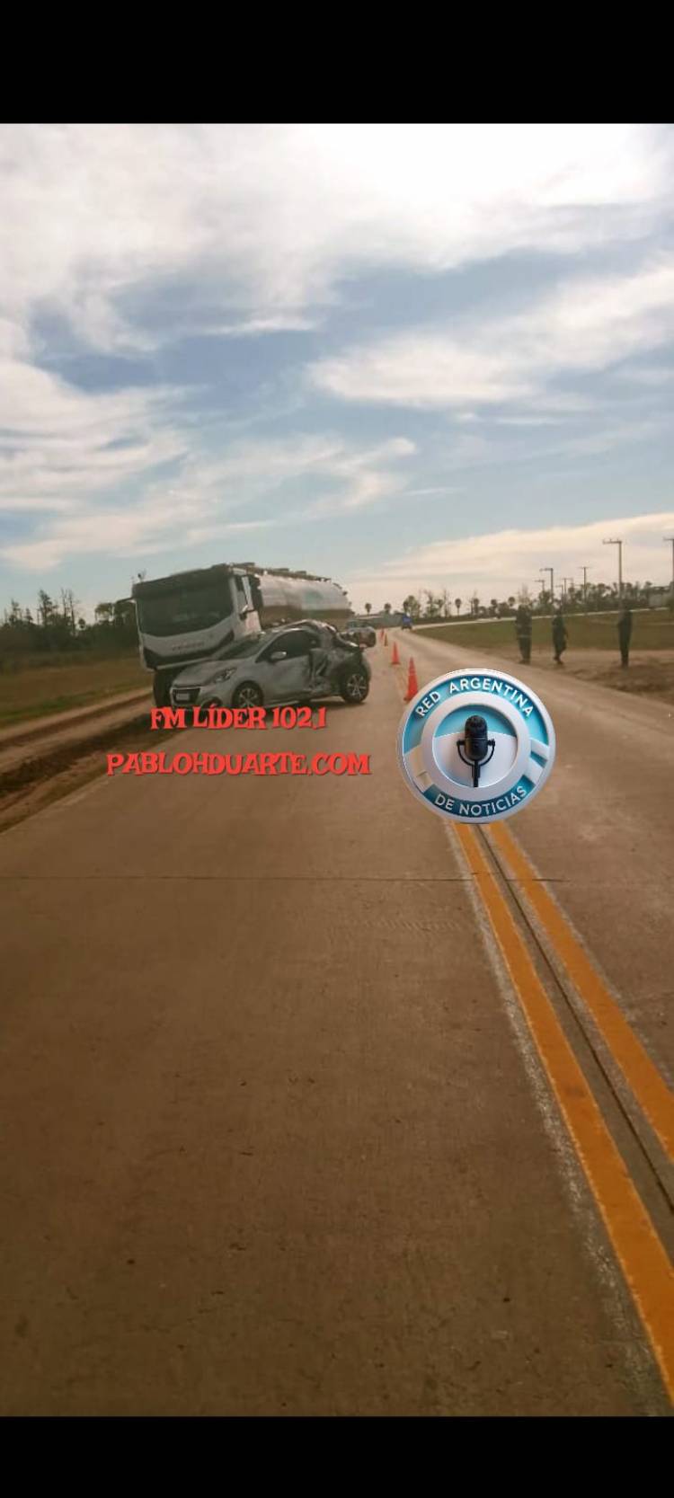 Accidente con varios niños como pasajeros