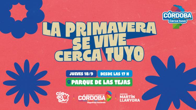 La primavera cerca tuyo en el Parque de Las Tejas