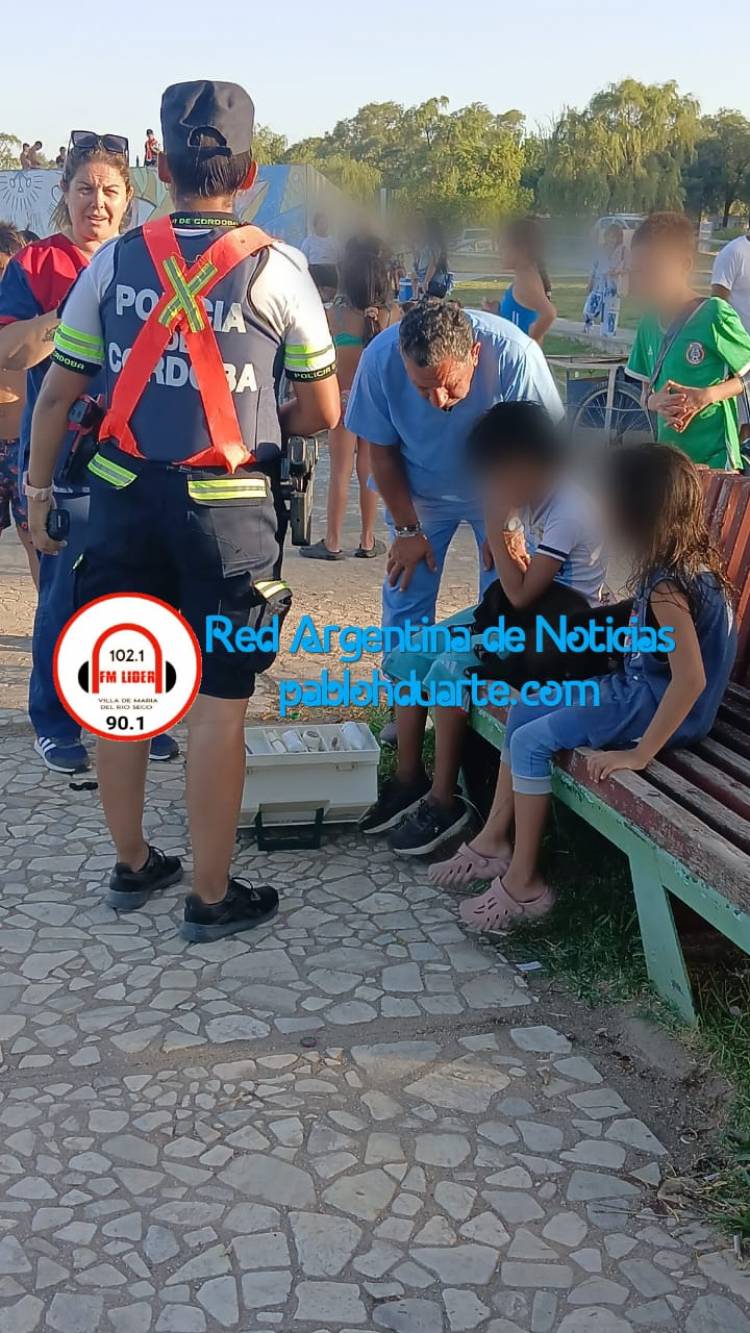 Se ahogaba y lo salvaron