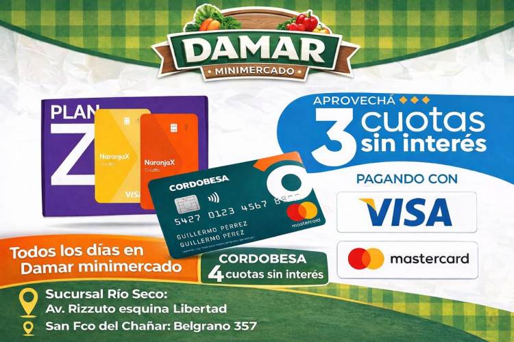 Pagás con facilidades