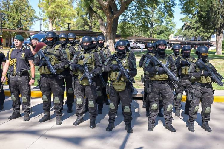 La Fuerza Policial Antinarcotráfico ascendió a 273 efectivos