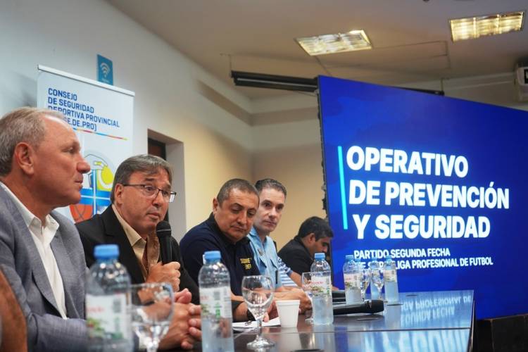 Liga Profesional: El Cosedepro aprobó el operativo