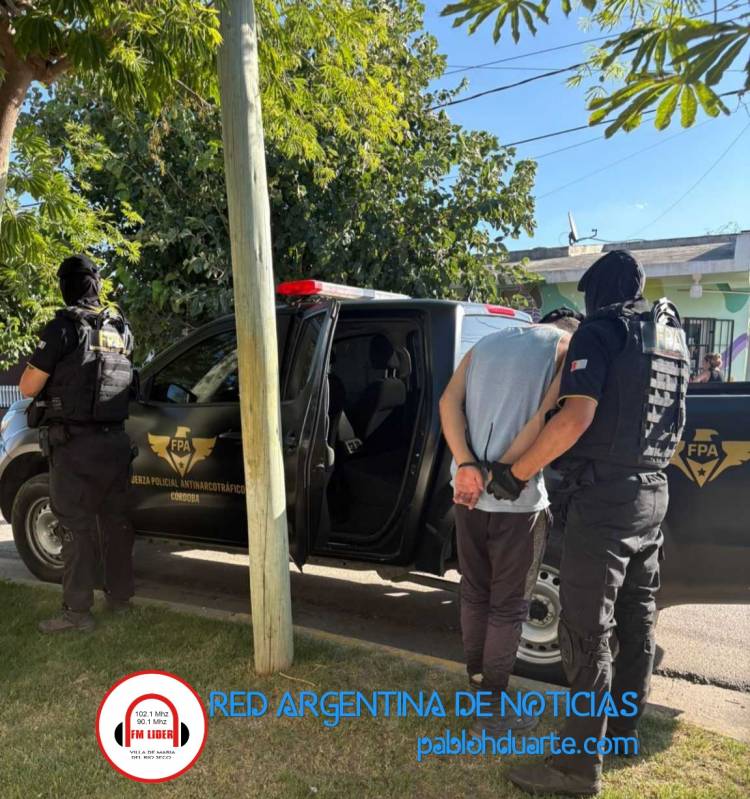 Detenido tras ser controlado