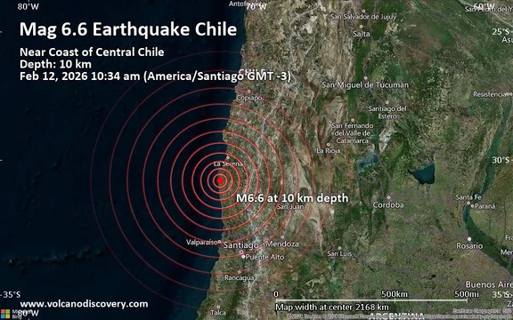 Un sismo de 6.1 sacudió a Chile 