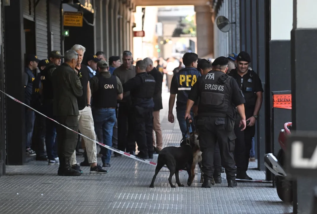 Explosión en la Escuela de Gendarmería