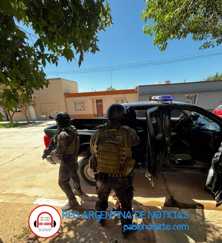 Secuestraron estupefacientes en Ucacha, Santa Eufemia y Canals r