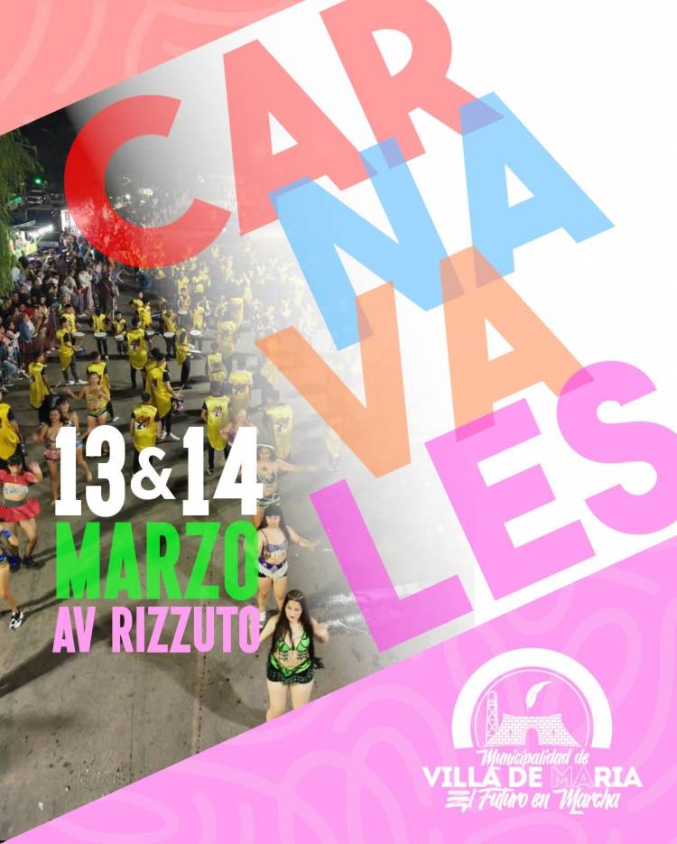 INVITA LA MUNICIPALIDAD DE VILLA DE MARÍA DEL RÍO SECO