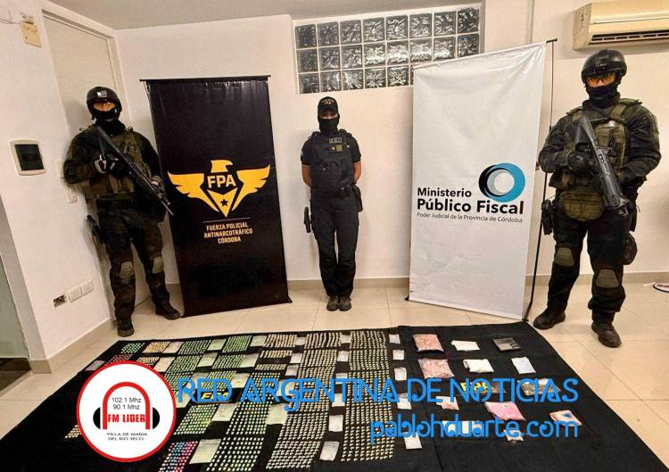 Más de 2 kilos de drogas sintéticas