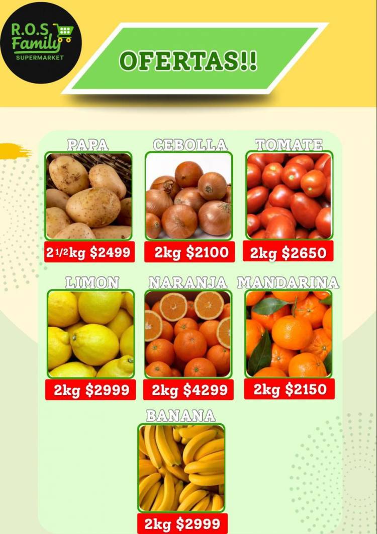 ¡OFERTAS DE R.O.S. FAMILY!