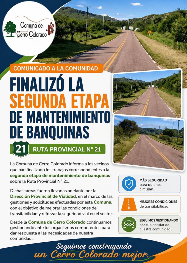 INFORMA COMUNA DE CERRO COLORADO