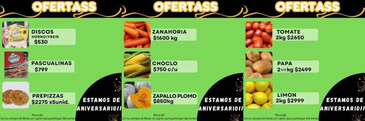 ¡OFERTAS DE R.O.S. FAMILY!