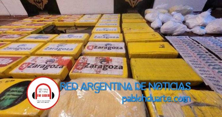 70 kilogramos de cocaína