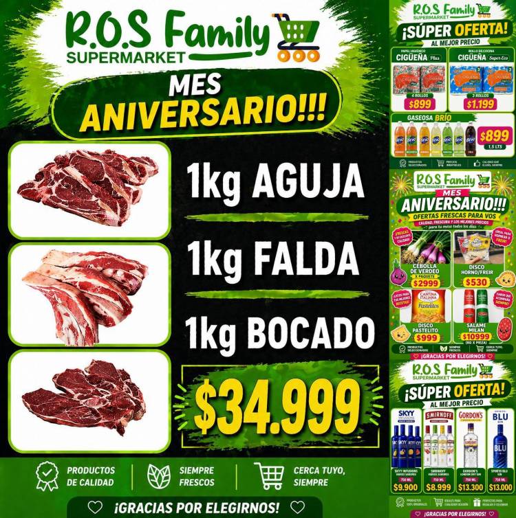 ¡OFERTAS DE R.O.S. FAMILY!
