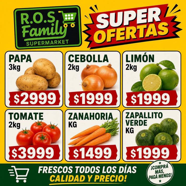 ¡OFERTAS DE R.O.S. FAMILY!